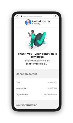 Charity - Confirmation screen mockup - black@2x