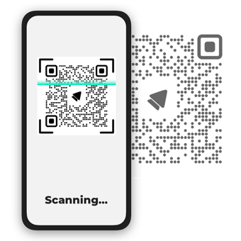 Scanning QR code