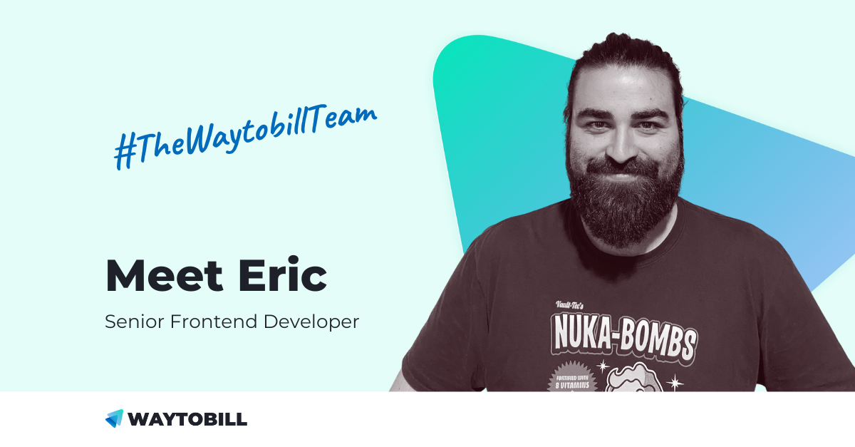 Meet The Team - Eric, Senior Frontend Developer