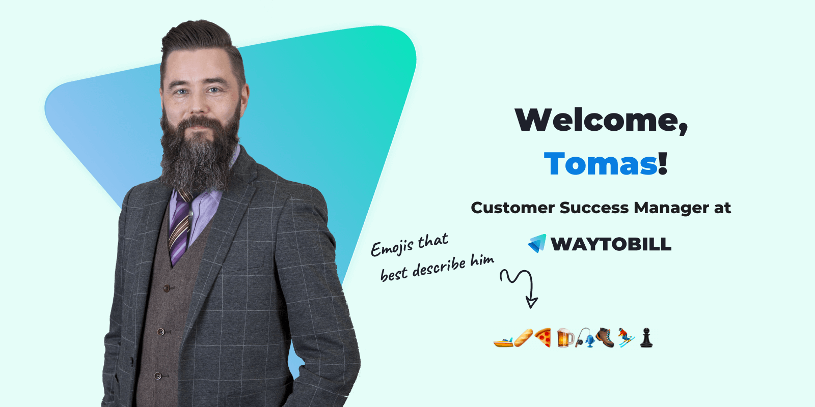 Welcome to the team, Tomas, our Customer Success Manager!