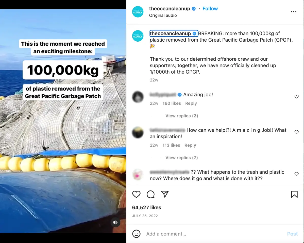 theoceancleanup social media post (1)