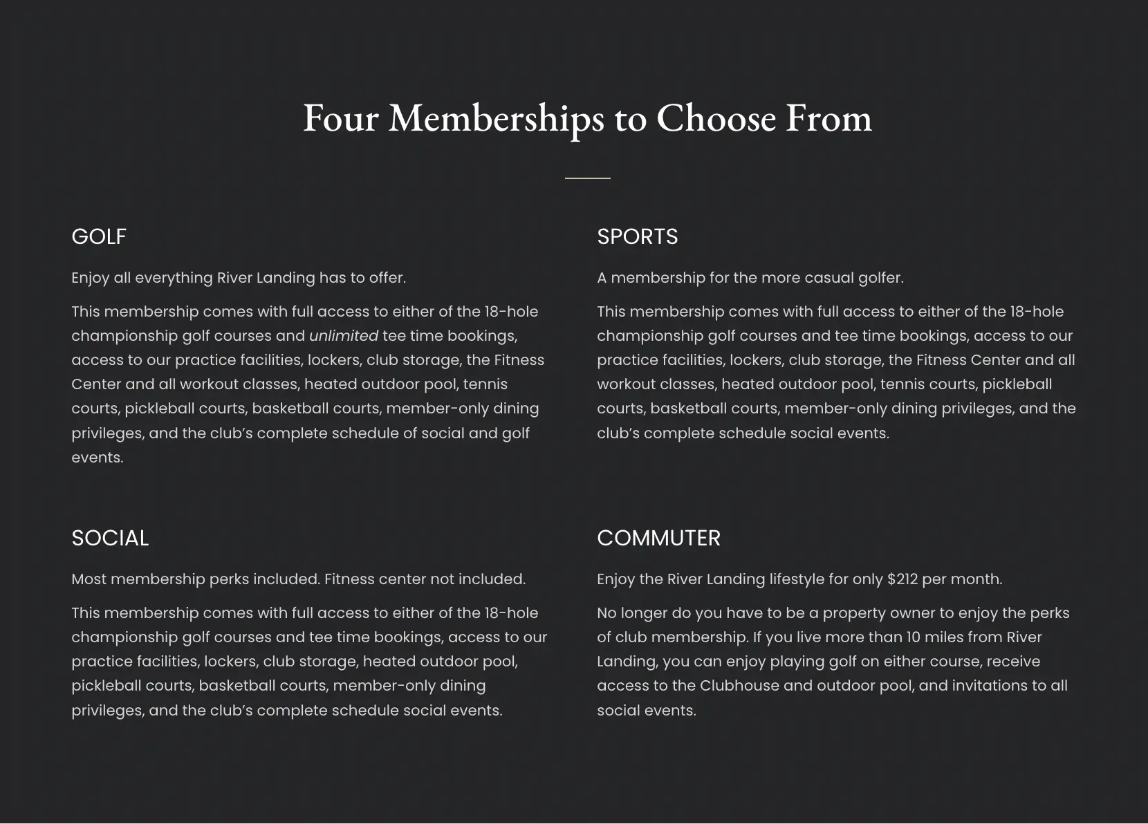 tiered membership system description of levels (1)